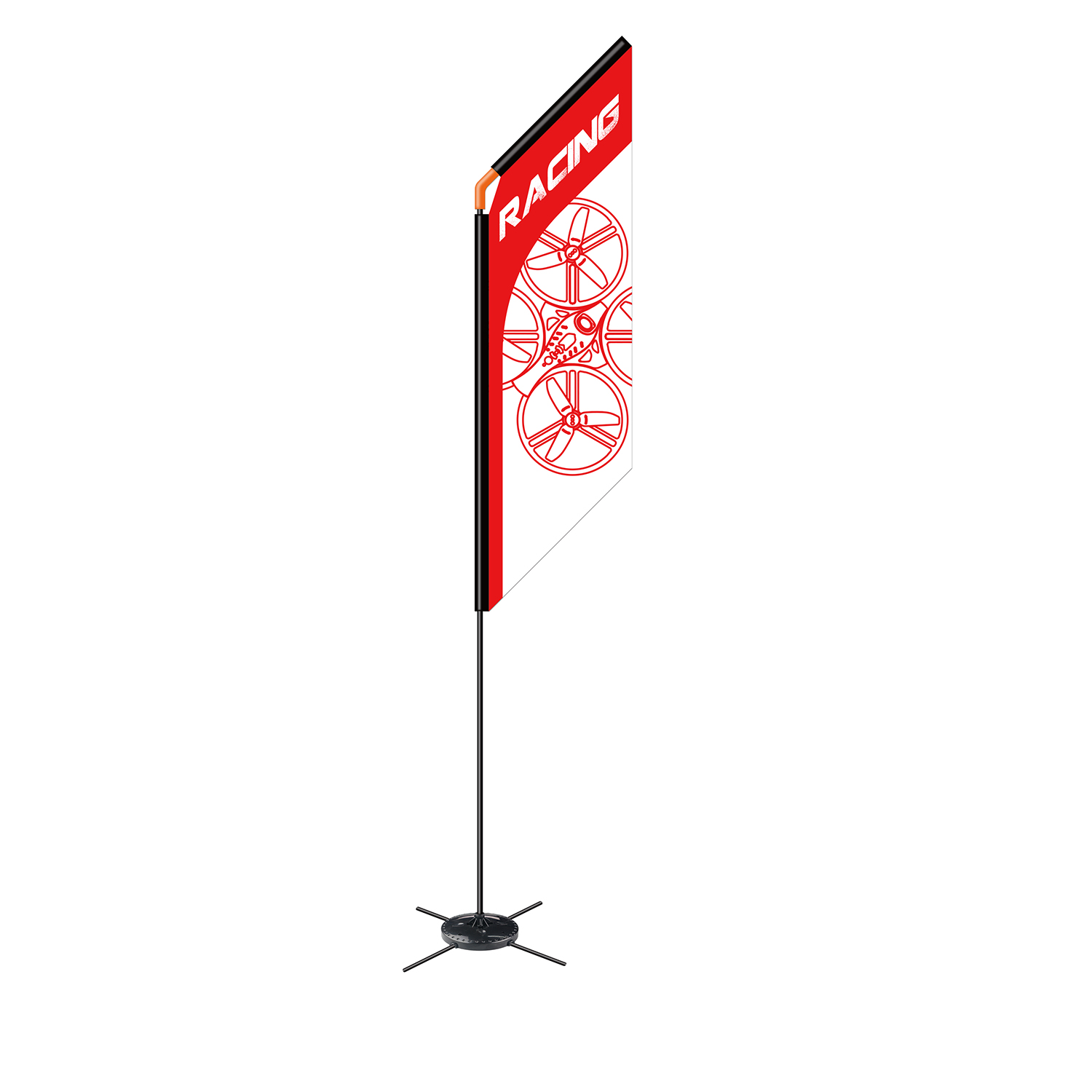560 мм FPV-дрон-флагшток для г – обзор и цена Drone Racing Flag