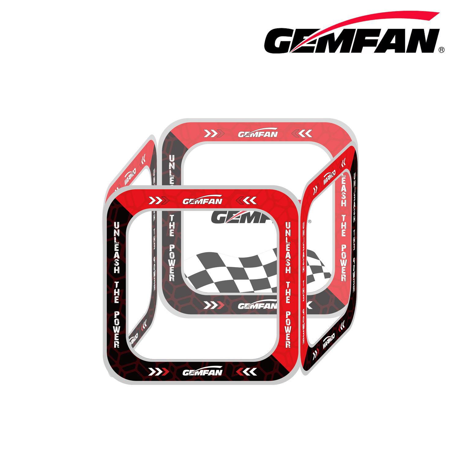Gemfan AC-SM-6 FPV Racing Dron – обзор и цена Drone Racing Flag