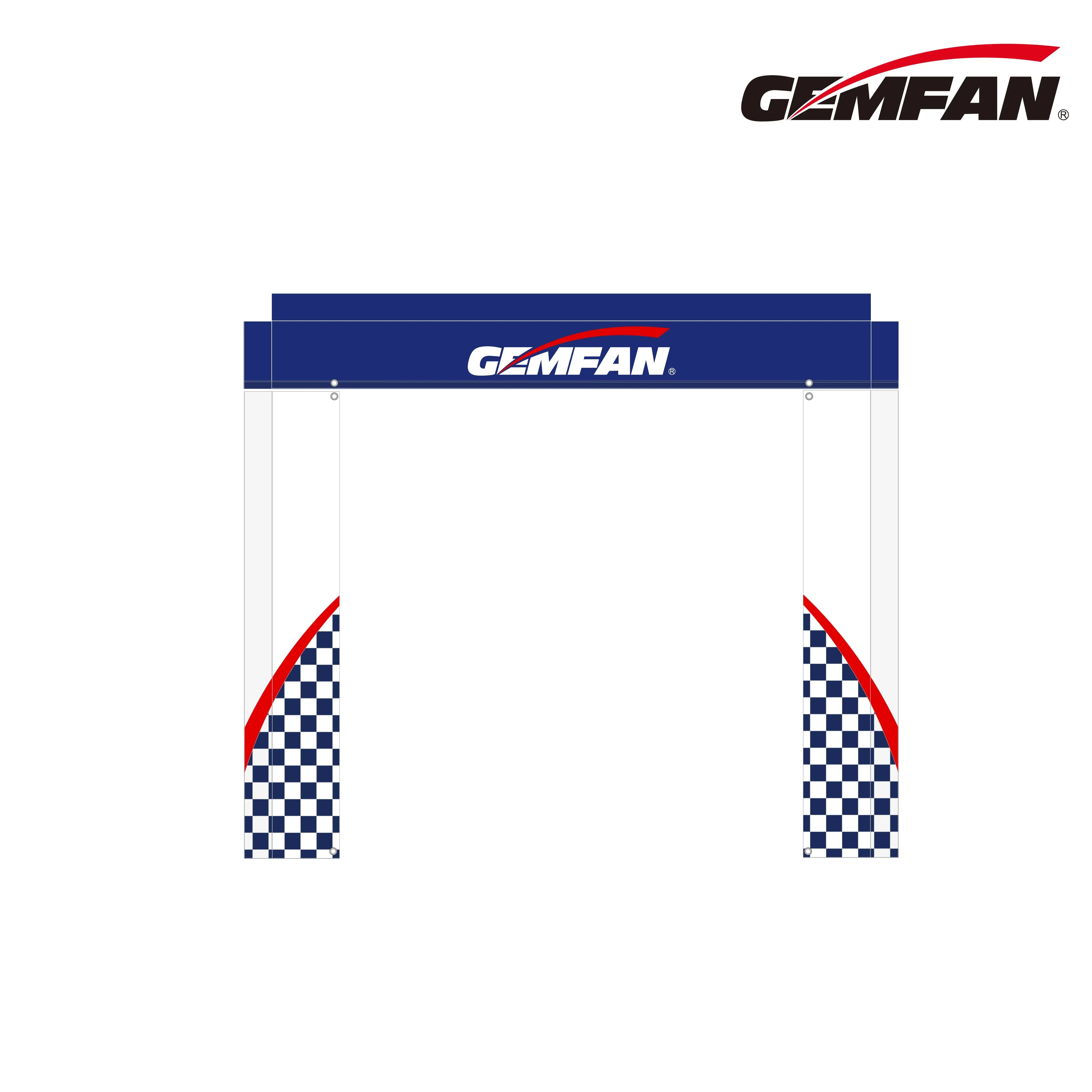 Гоночные ворота Gemfan 213*183 – обзор и цена Drone Racing Flag